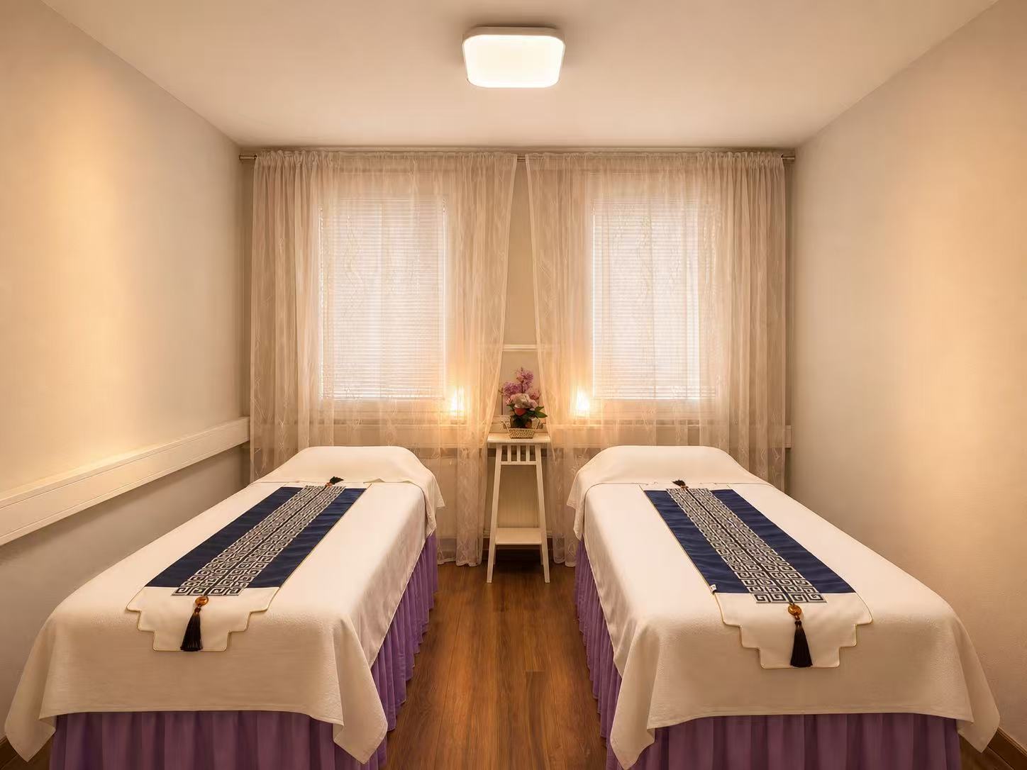 Behandlungszimmer Xi Lai Le Massage Frankfurt